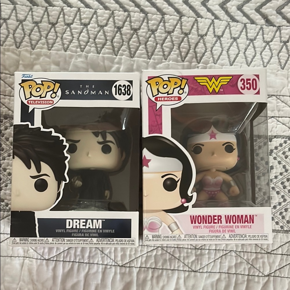 Funko Pop! Dream and Wonder Woman Figures